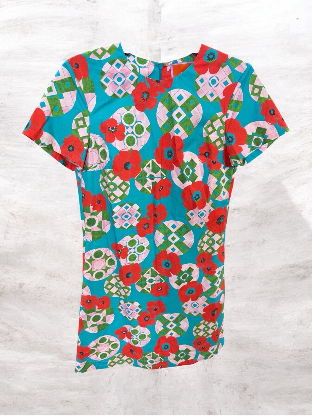 NWOT! La DoubleJ Floral Print Knee-Length Dress in Floral Nectar
